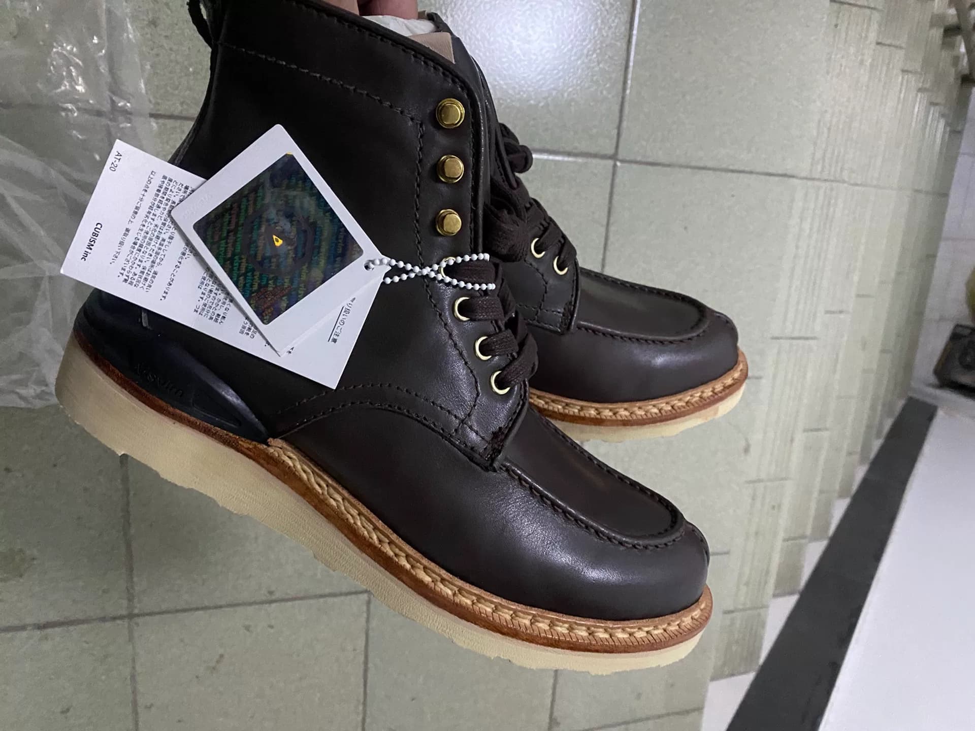 Сапоги для народного творчества Visvim armiger, размер 7