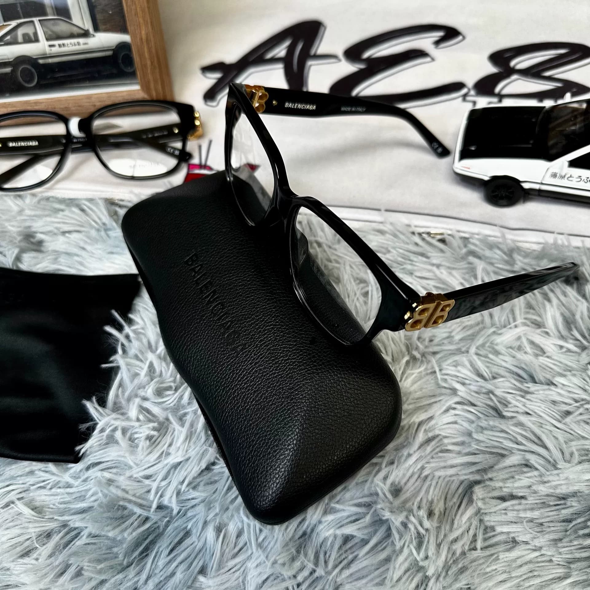 Balenciaga/Парижская неделя моды Классический логотип BB Черный