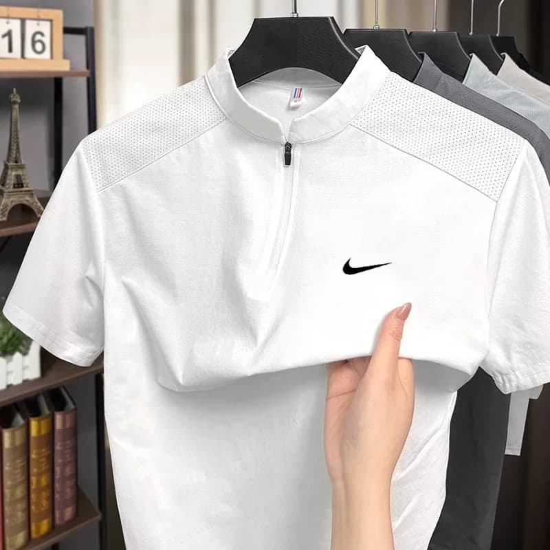 【Снятие и оформление наличных в торговом центре | Летние кроссовки Nike с коротким рукавом на цепочке】【Мужские】