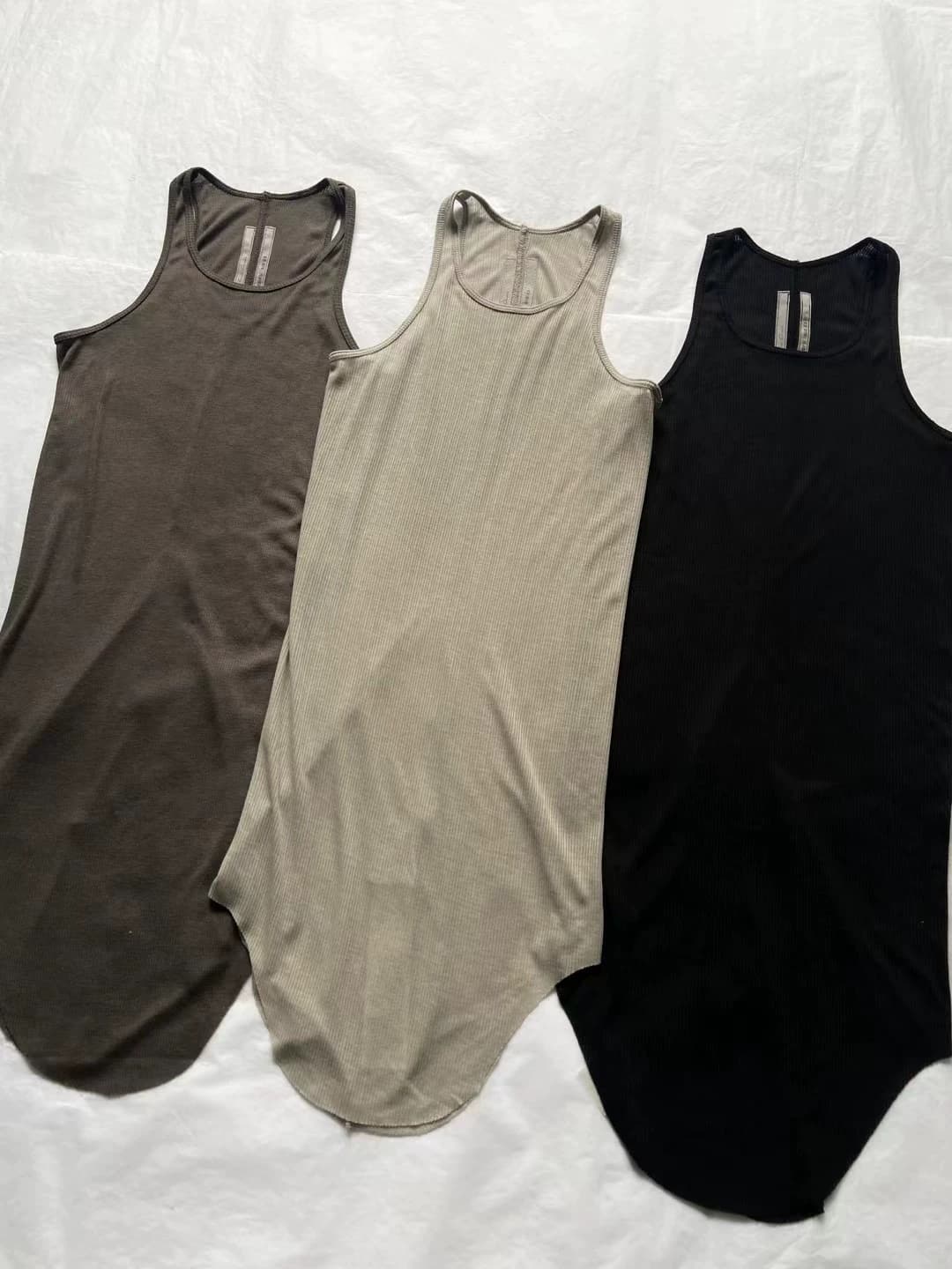 Классический облегающий жилет Rick Owens 24ss цементно-серого цвета, размер M (размер слишком мал, мой вес 160/45 кг, эластичный, большой, облегающий…