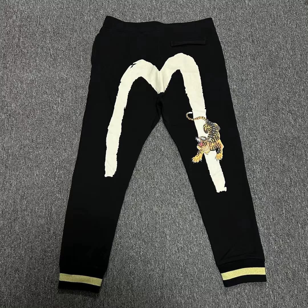 Мужские спортивные брюки Evisu Fu Shen с принтом Tiger Big M от Evisu Fu Shen
