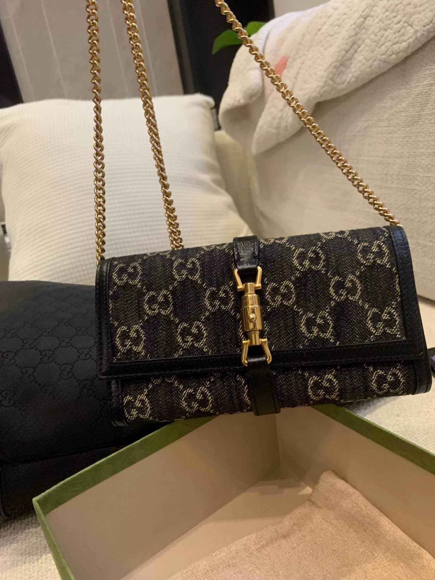 Джинсовая ткань Gucci Gucci Denim woc черная