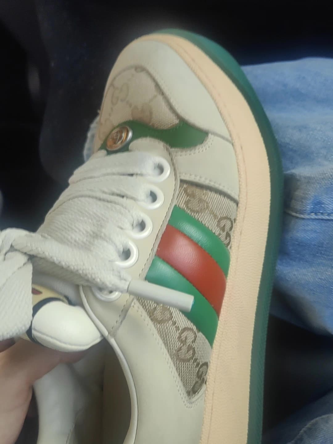 Женские туфли Gucci bread, размер 37