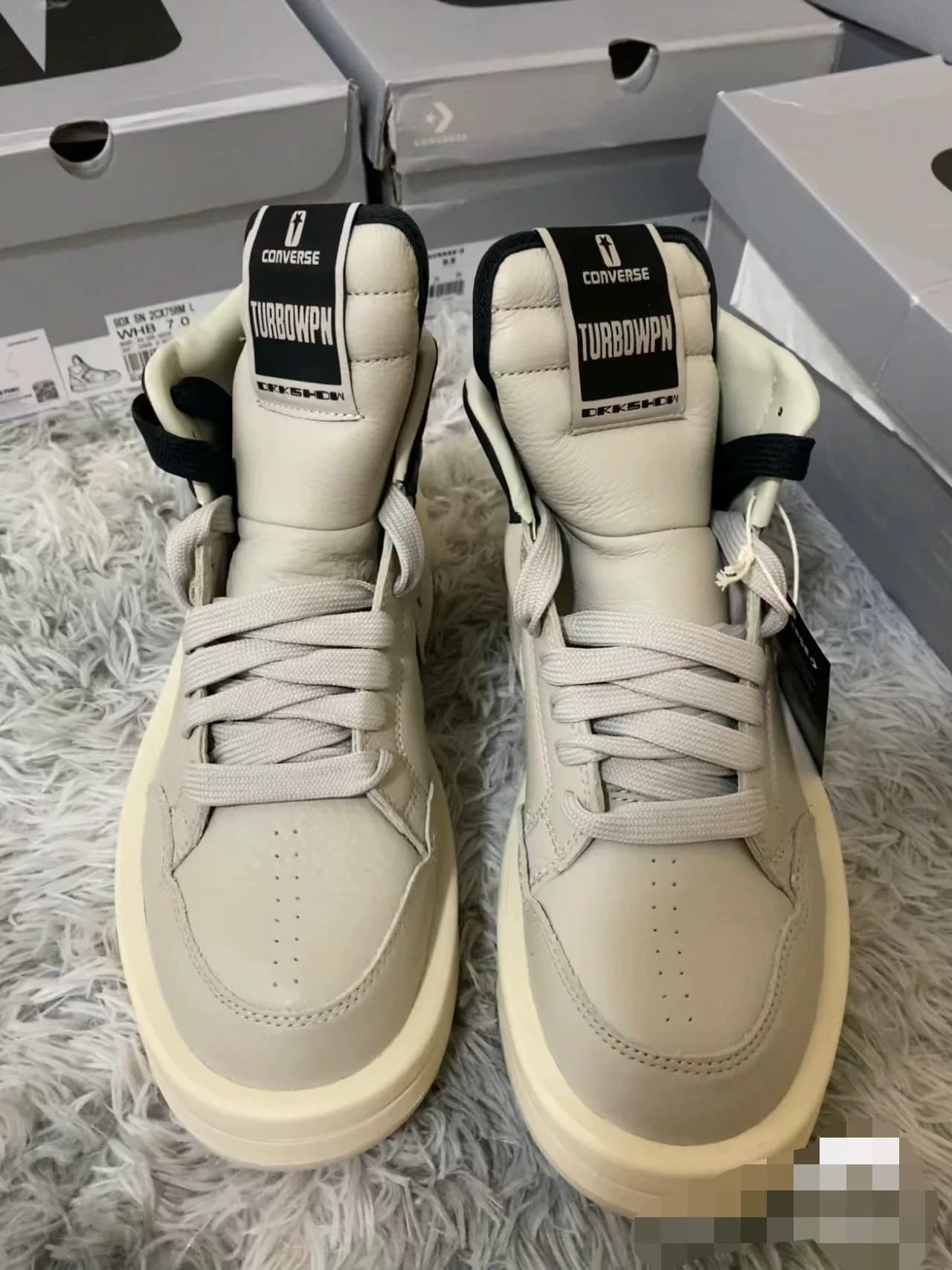 Рик Оуэн Rick Owen Converse, кобрендированный fine, вообще не виден
