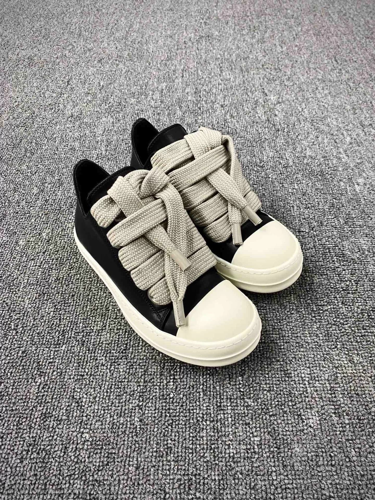 RO Owens Rickowens main line watermelon head style “Черная толстая кожа