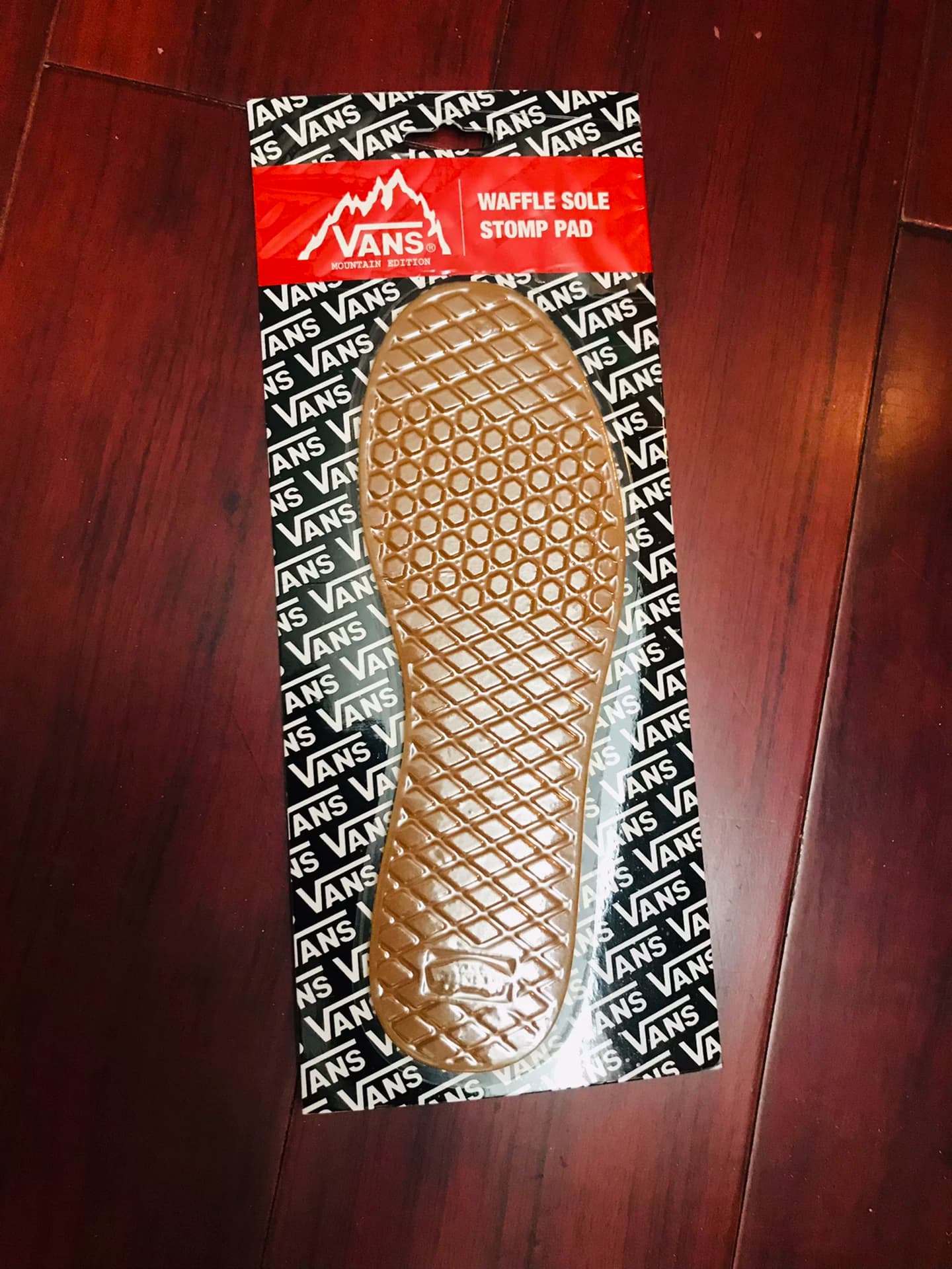 Нескользящая наклейка на подошву VANS (левая нога)