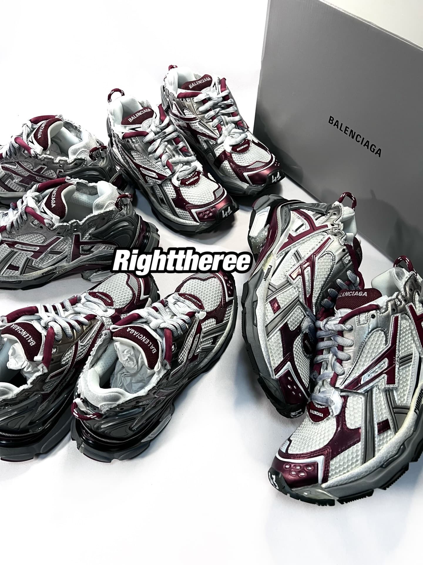 Balenciaga Бегун от Balenciaga красный серый красный