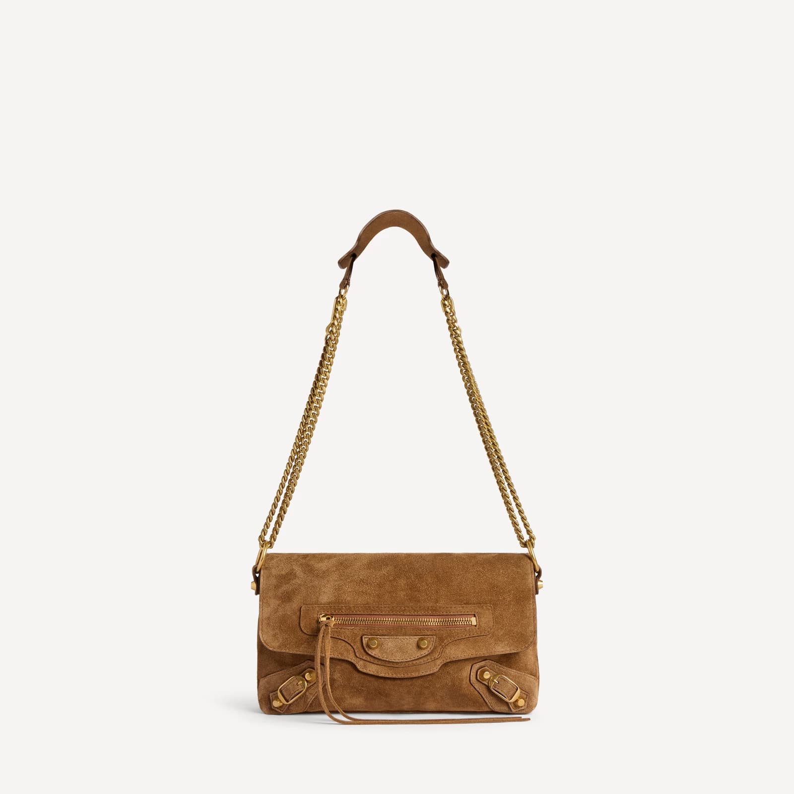 【Эксклюзивный беспроцентный клатч】 BALENCIAGA Balenciaga 26 зимняя новинка, цепной клатч LE CITY
