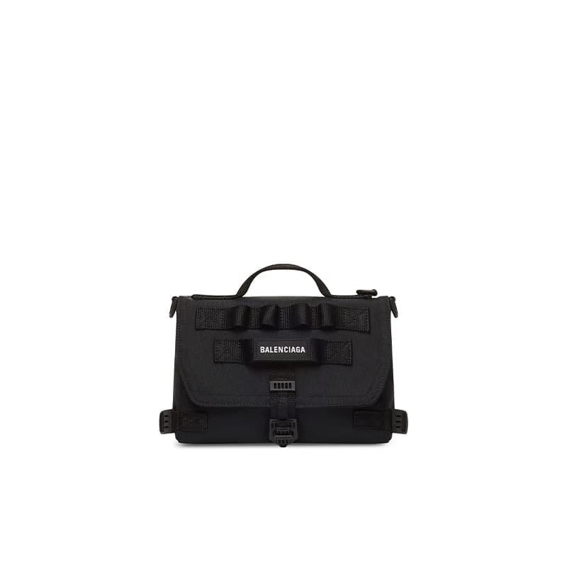Повседневная сумка-мессенджер BALENCIAGA с логотипом армейского мужского бренда Balenciaga
