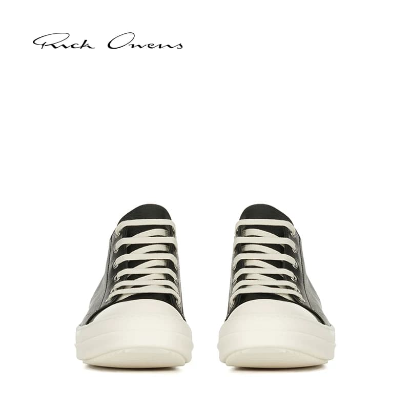 RICK OWENS женские замшевые кроссовки RICK OWENS LIDO GREYWOLF с низким берцем