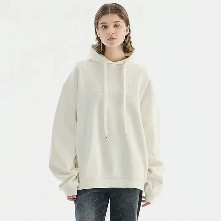 Осенний пуловер-свитер с капюшоном VETEMENTS2024 34521002