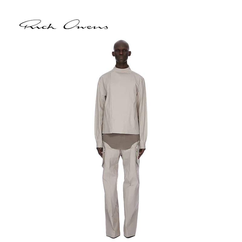 【Специальное предложение】 Мужской базовый жилет RICK OWENS темно-пыльного цвета