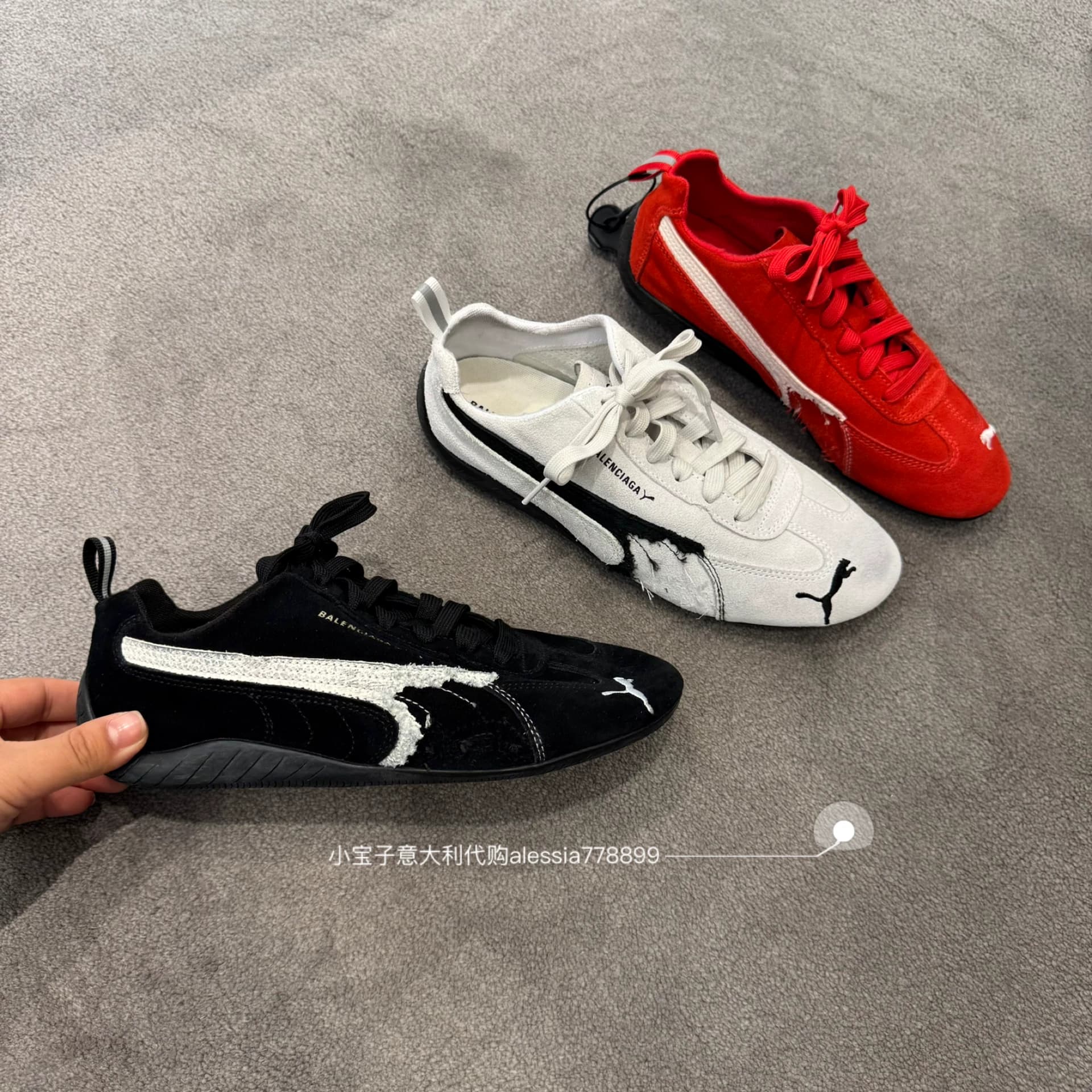 Xiaobaozi Италия, Balenciaga, женская обувь Balenciaga 25, Новая повседневная спортивная обувь Joint