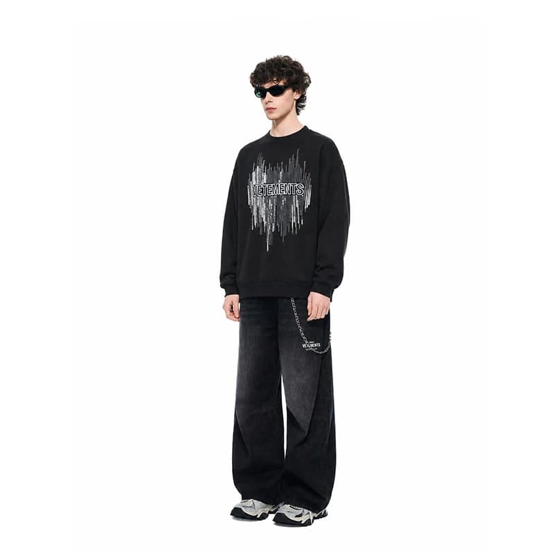 Свитер love sweater от VETEMENTS new noise lighting piece 36520601