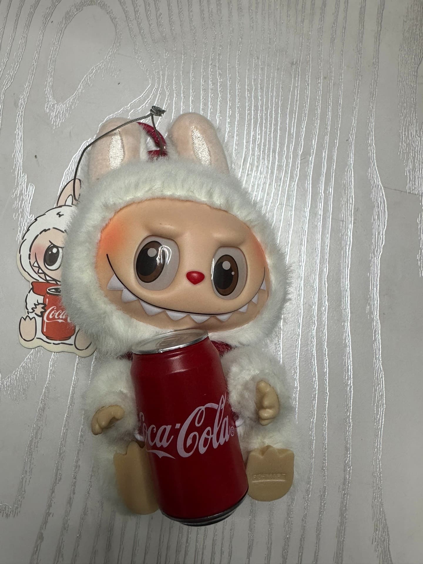 Совершенно новая кобрендовая коробка Labubu Coca-Cola blind box, купленная в оригинальной упаковке, с гарантией