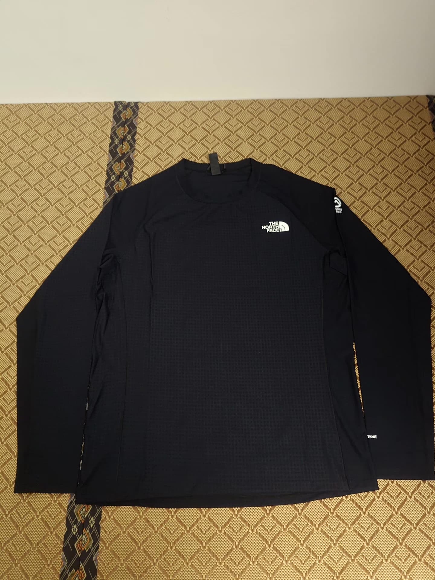 Мужская верхняя одежда Northface с быстросохнущим низом и длинными рукавами DOTKNIT серии North Summit| 8FJQ, не из археоптерикса, патагонский сурок…