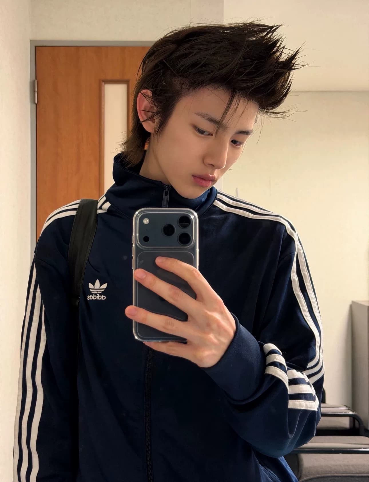 Adidas Adidas Clover gold основная тренировочная повседневная спортивная куртка того же стиля