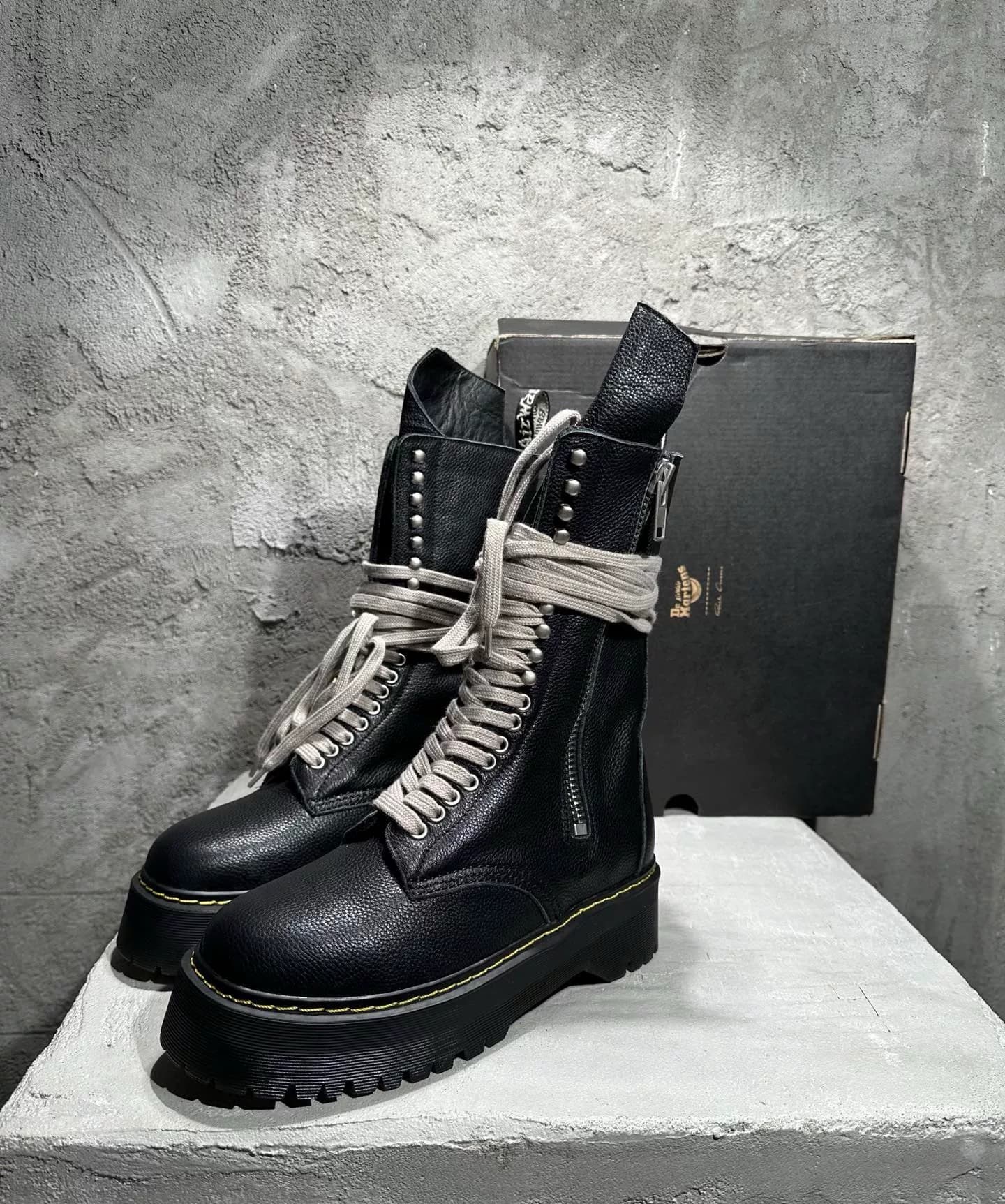 скидка 50% при перепродаже RICK OWENS x Dr.Кобрендинг Martin