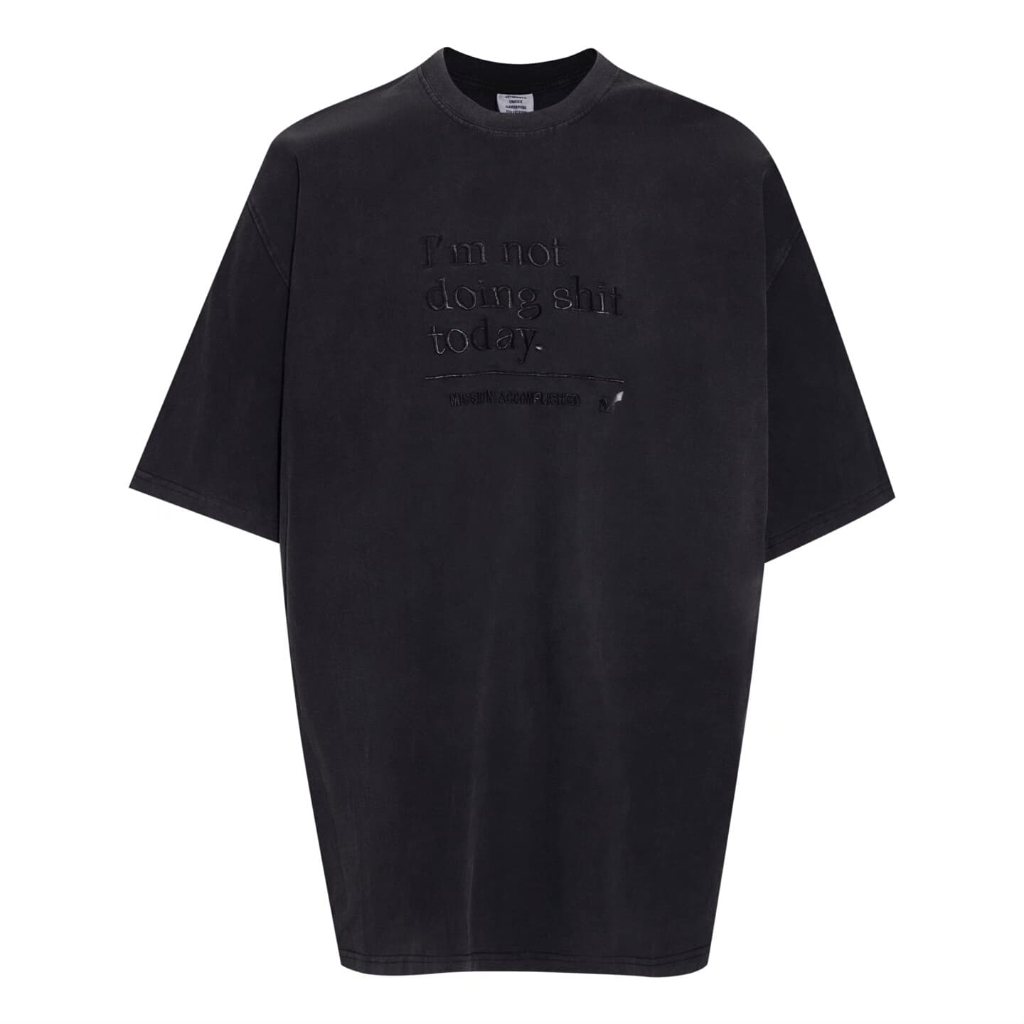 VETEMENTS 2024 с коротким рукавом