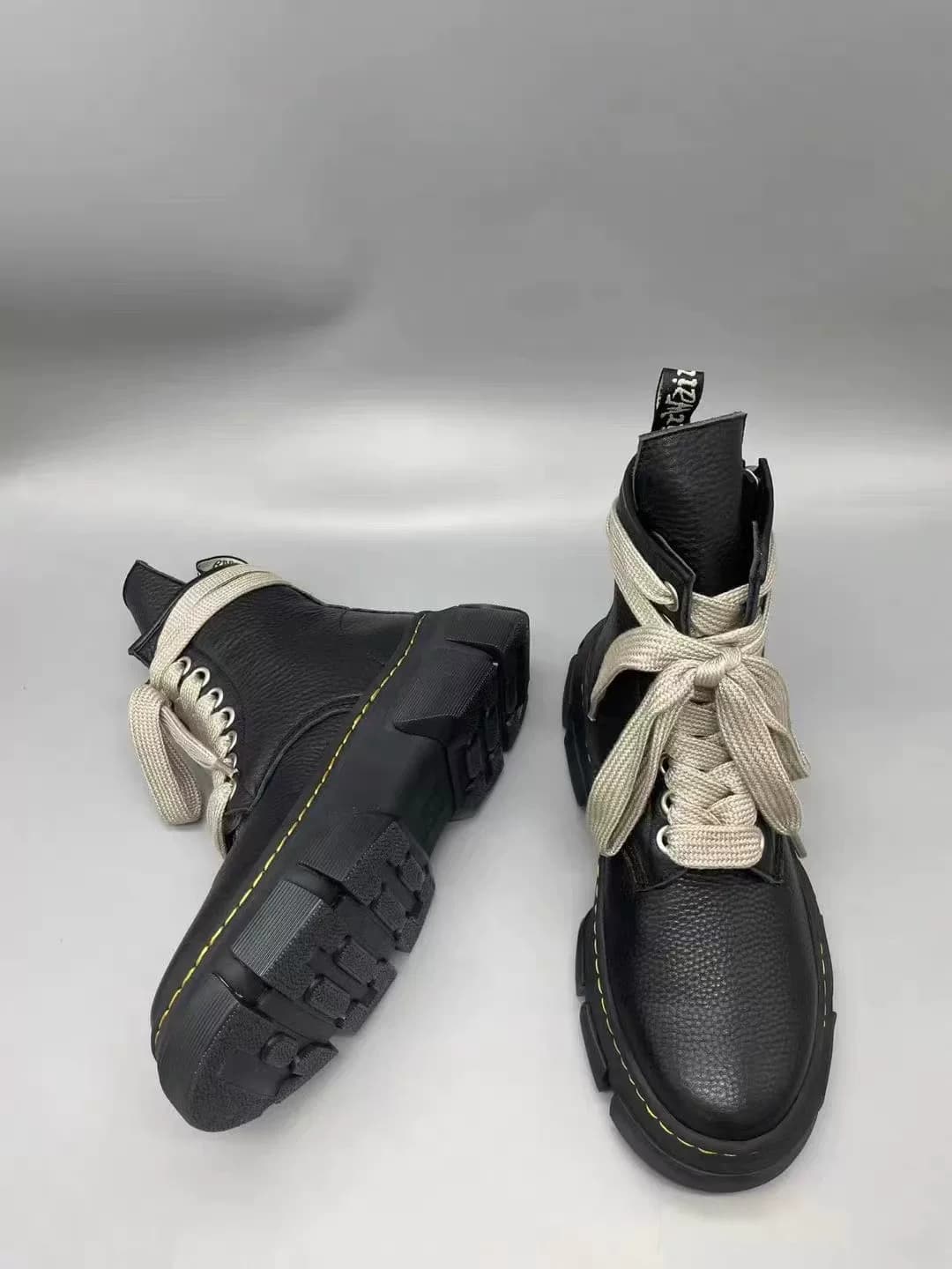 Кобрендовые ботинки Martin от RICK OWEN RICK OWEN x Dr