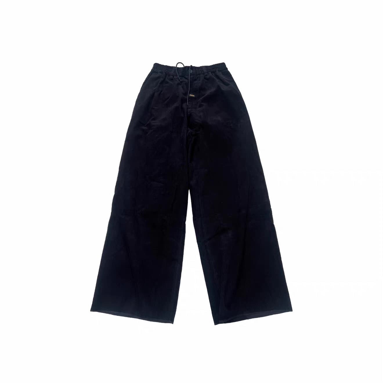 Новые вельветовые эластичные брюки на завязках Martine rose 25FW с широкими штанинами