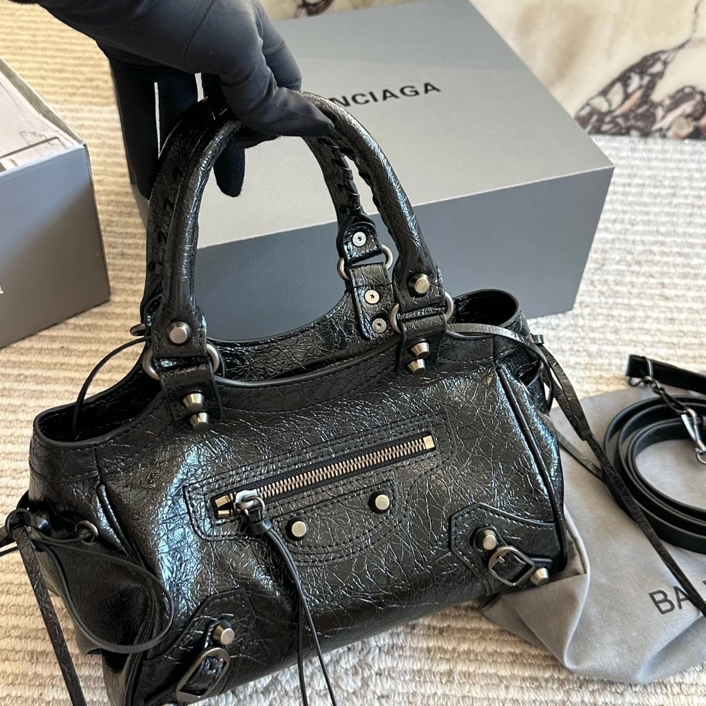 Balenciaga Мотоциклетная сумка Balenciaga