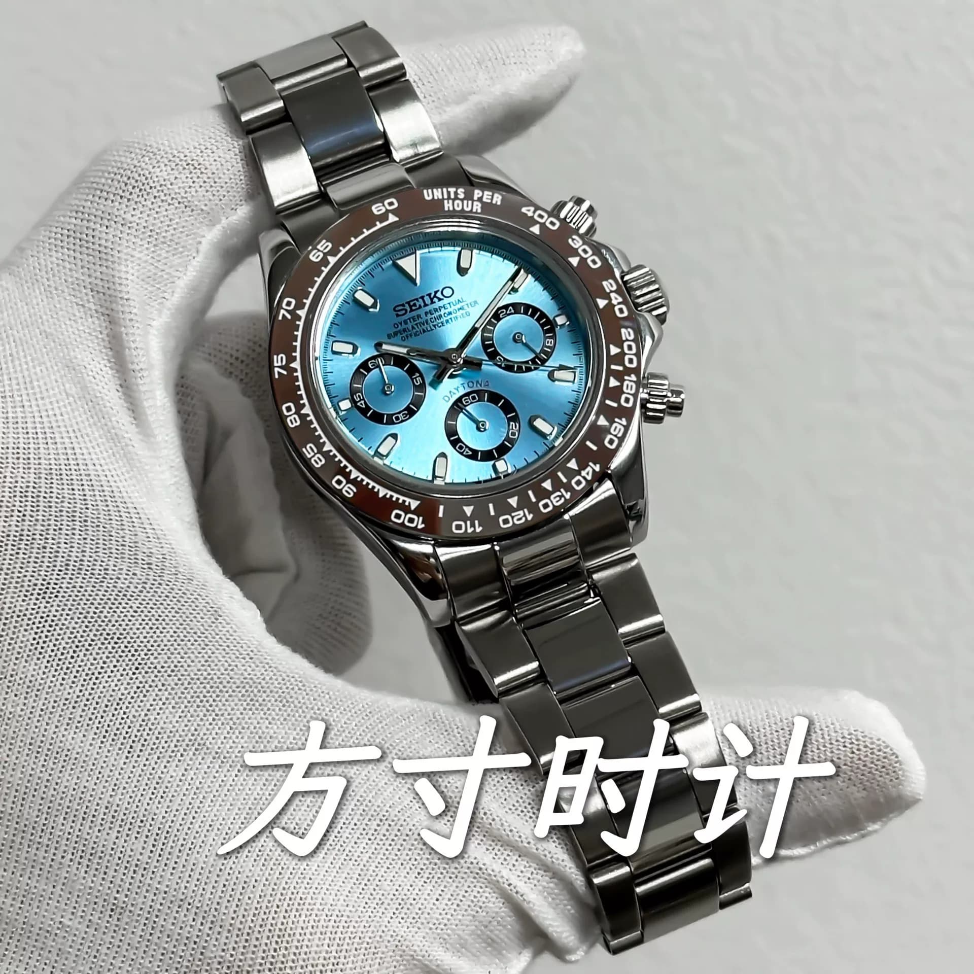 SEIKO Seiko превратила трехглазый хронограф Panda Ditona в настоящие часы️️