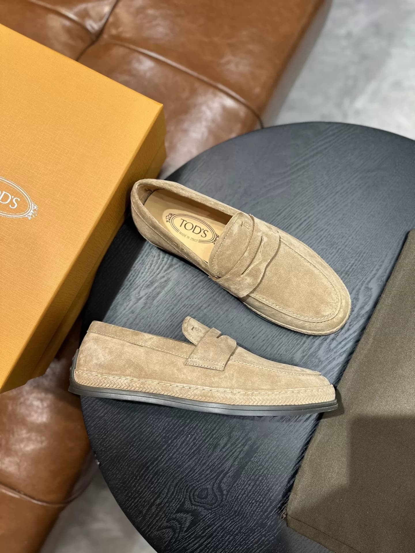 Мужские мокасины TODS TODS, абсолютно новые и не ношенные, в оригинальной упаковке
