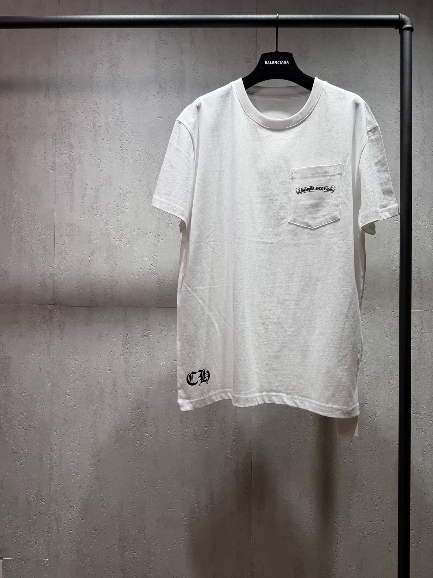 Футболка с короткими рукавами Chrome Hearts 26ss Flame totem