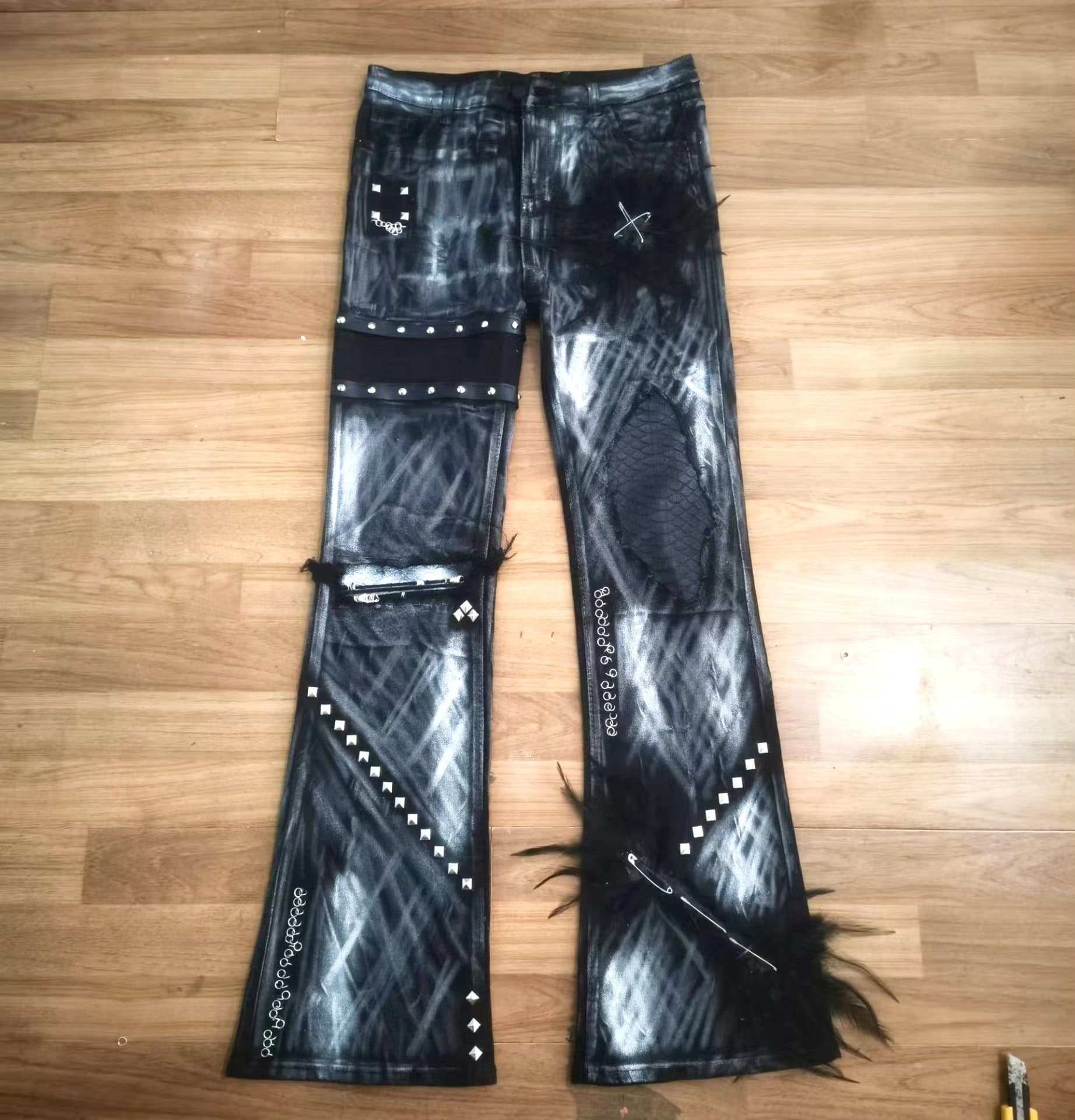 Визуальная субкультура handmade custom M.L Вы можете носить единственную вещь во всей сети. Я не люблю, когда люди относятся к вам плохо.
