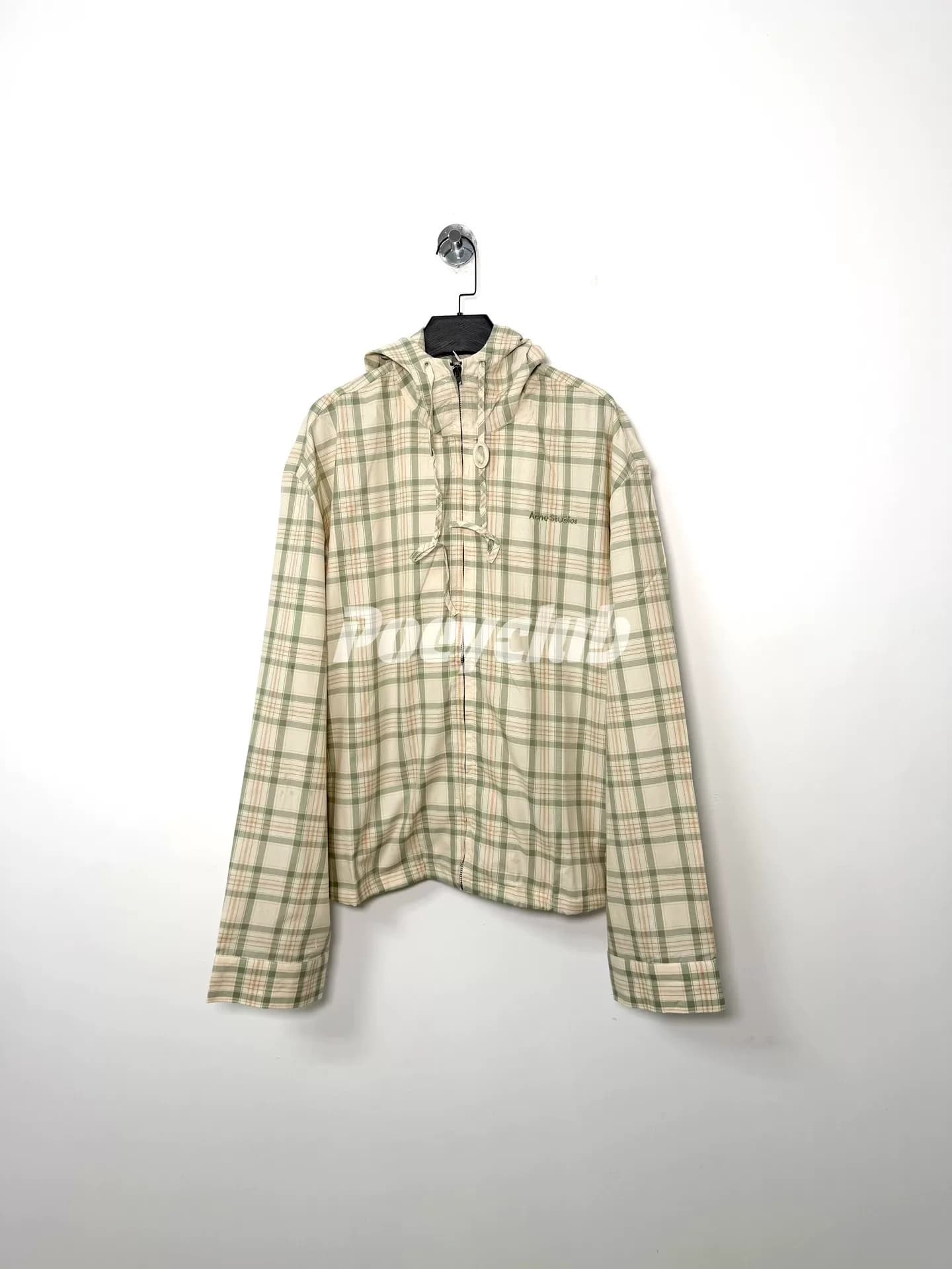 (Настоятельно рекомендуется) Acne Studios 26ss новая желтая сетка с капюшоном