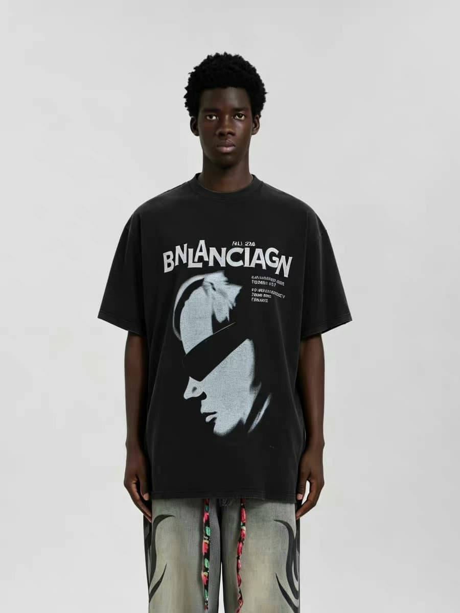 Balenciaga Balenciaga 26ss Новые солнцезащитные очки с портретными надписями