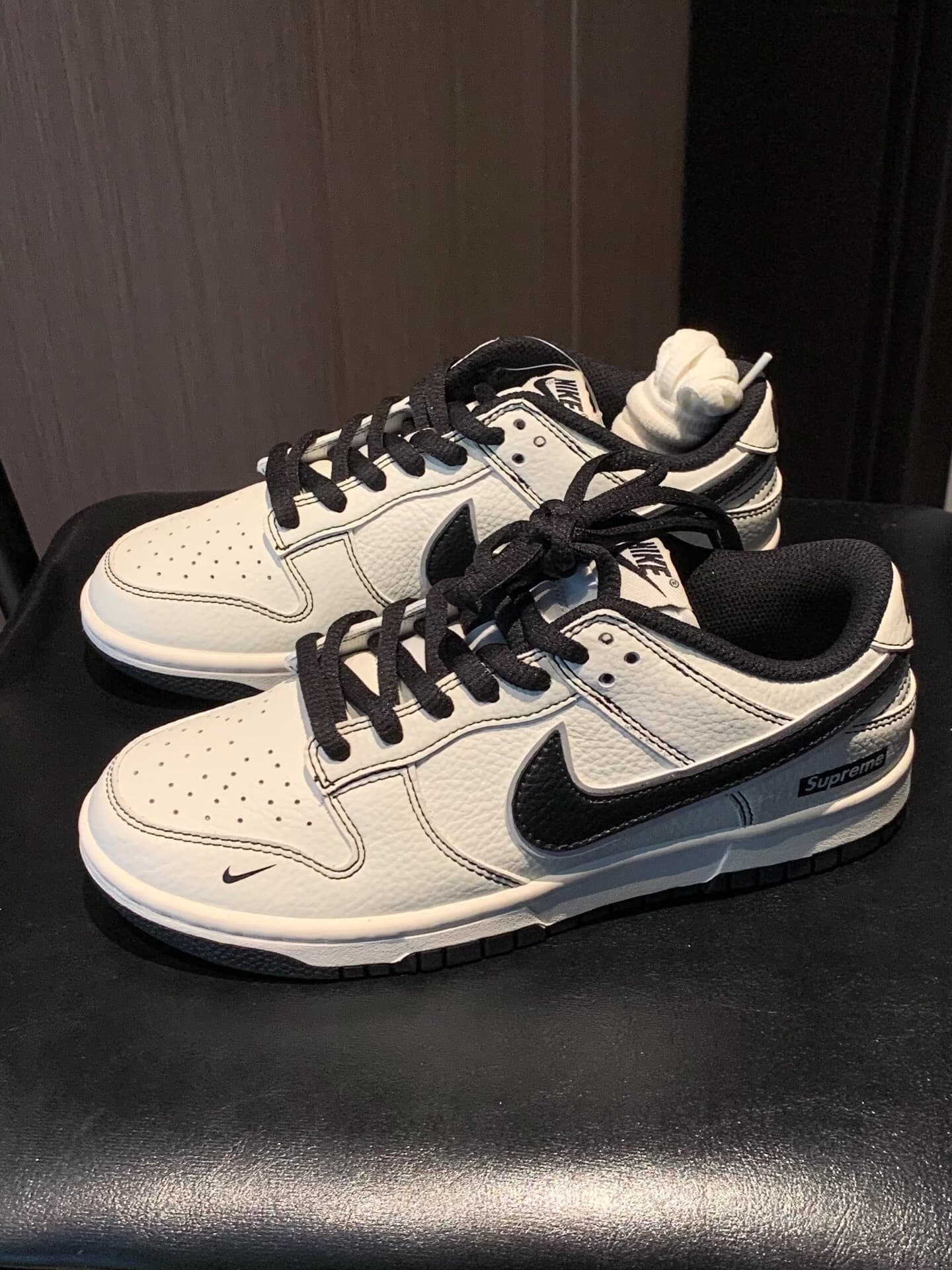 Классические кроссовки Nike Nike Dunk с низким берцем, черно-белая мужская обувь, женская обувь, повседневная спортивная обувь