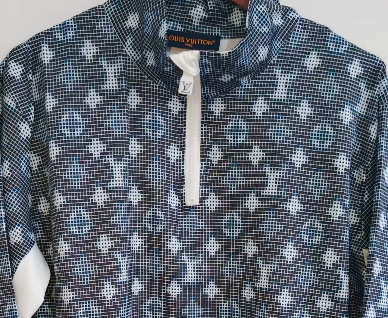 Куртка-свитер LV мужская Tom ford Balenciaga prada Stephen Dior B v Givenchy berluti Chanel gucci Loewe Langfan из натуральной кожи, куртка-свитер LV