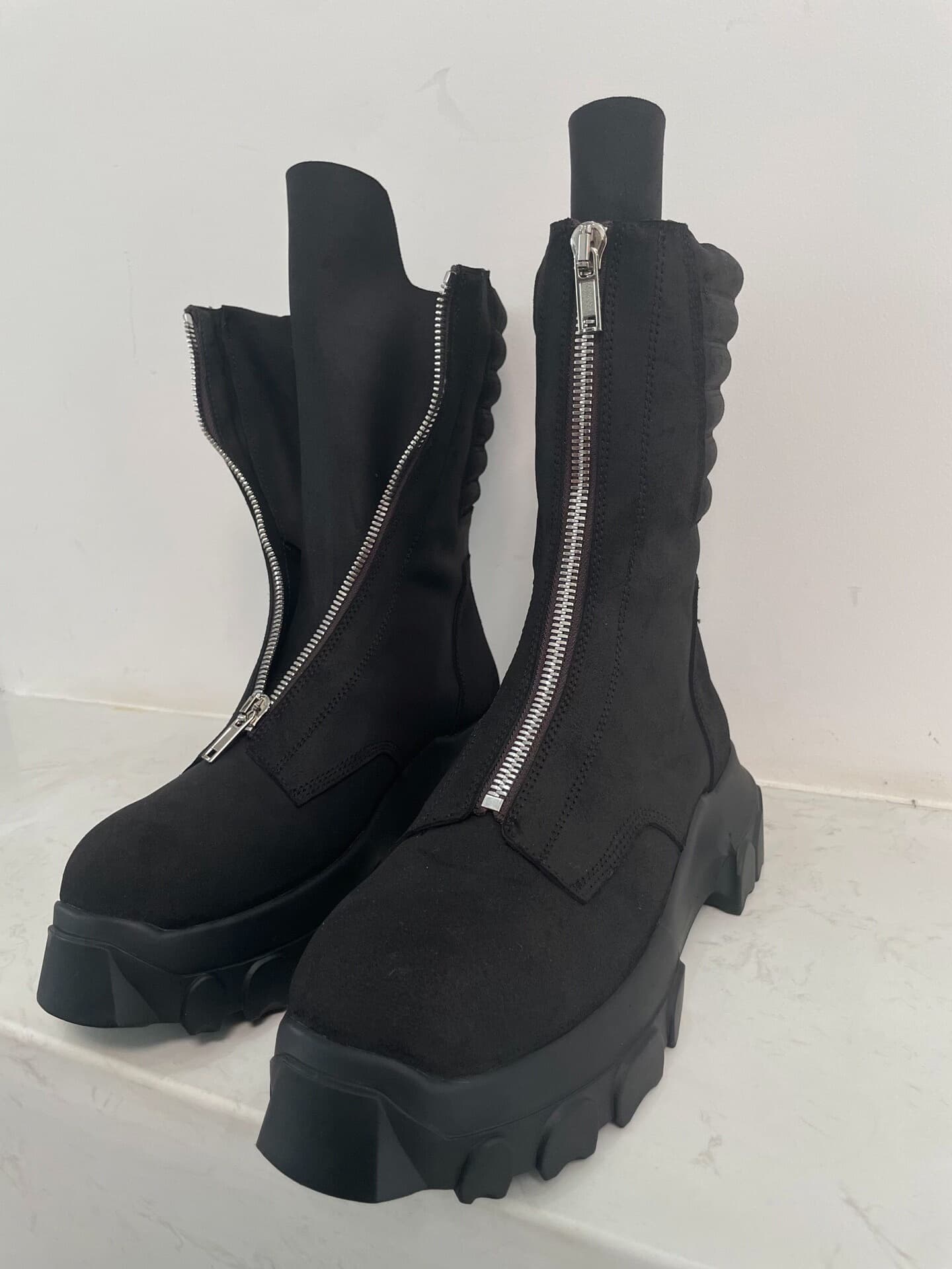 Весенние ботинки на толстой подошве Rick Owens 25