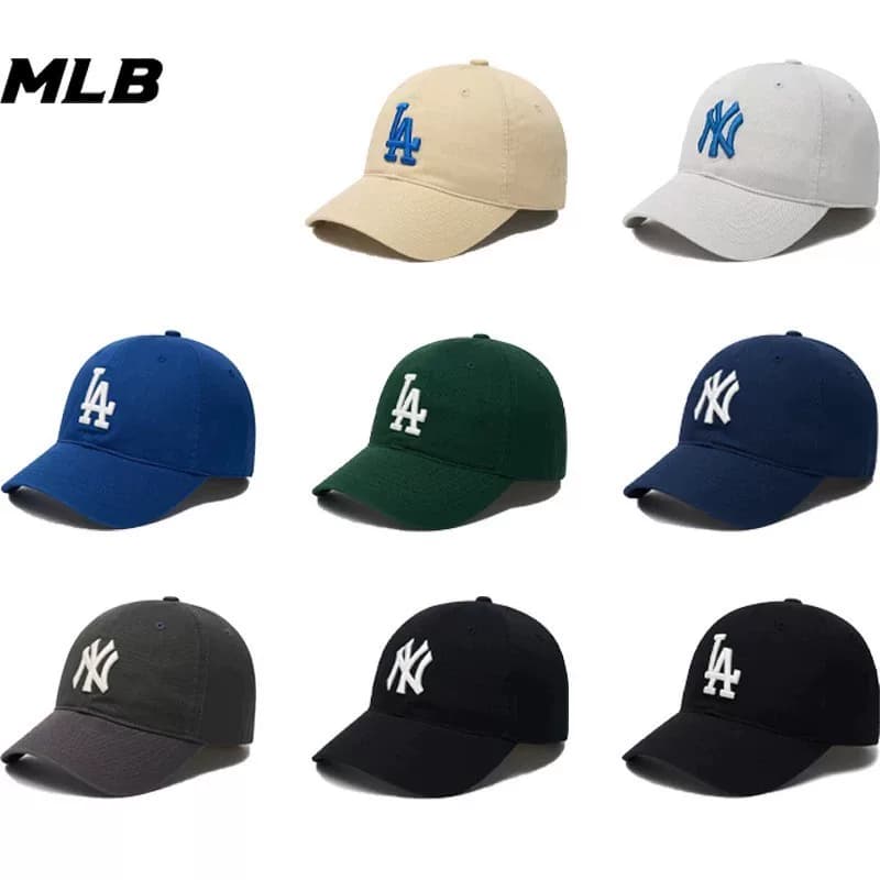 Бейсболка из натуральной кожи MLB, совершенно новая, с биркой, соответствует трем стандартам, поддерживает сравнение счетчиков
