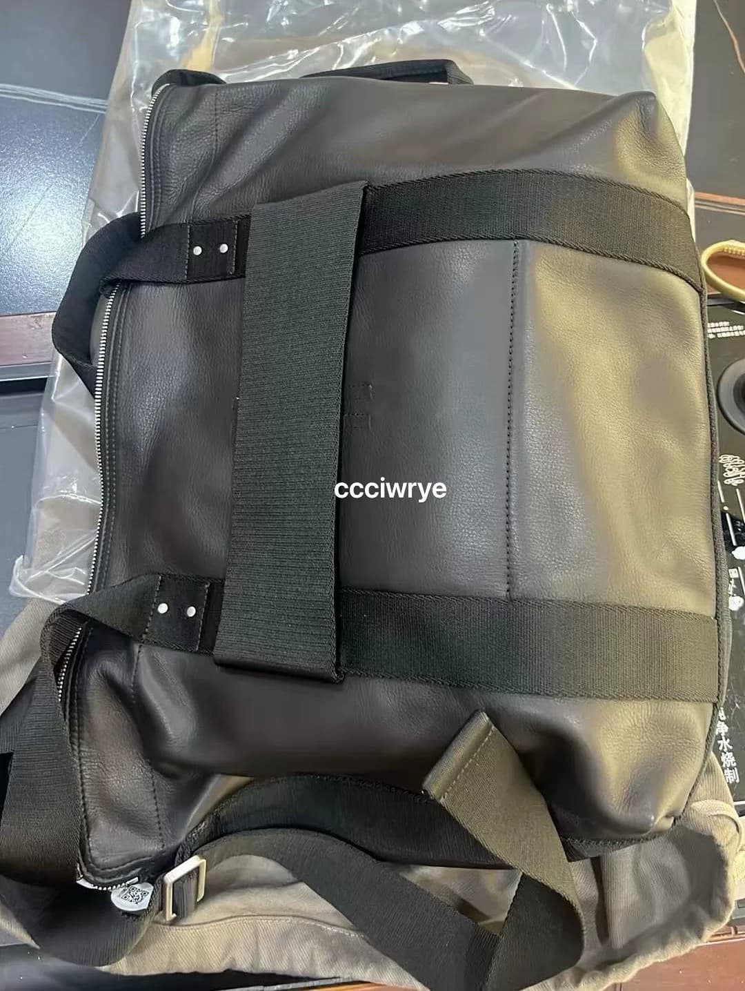 Сумка из воловьей кожи Rick Owens FW26