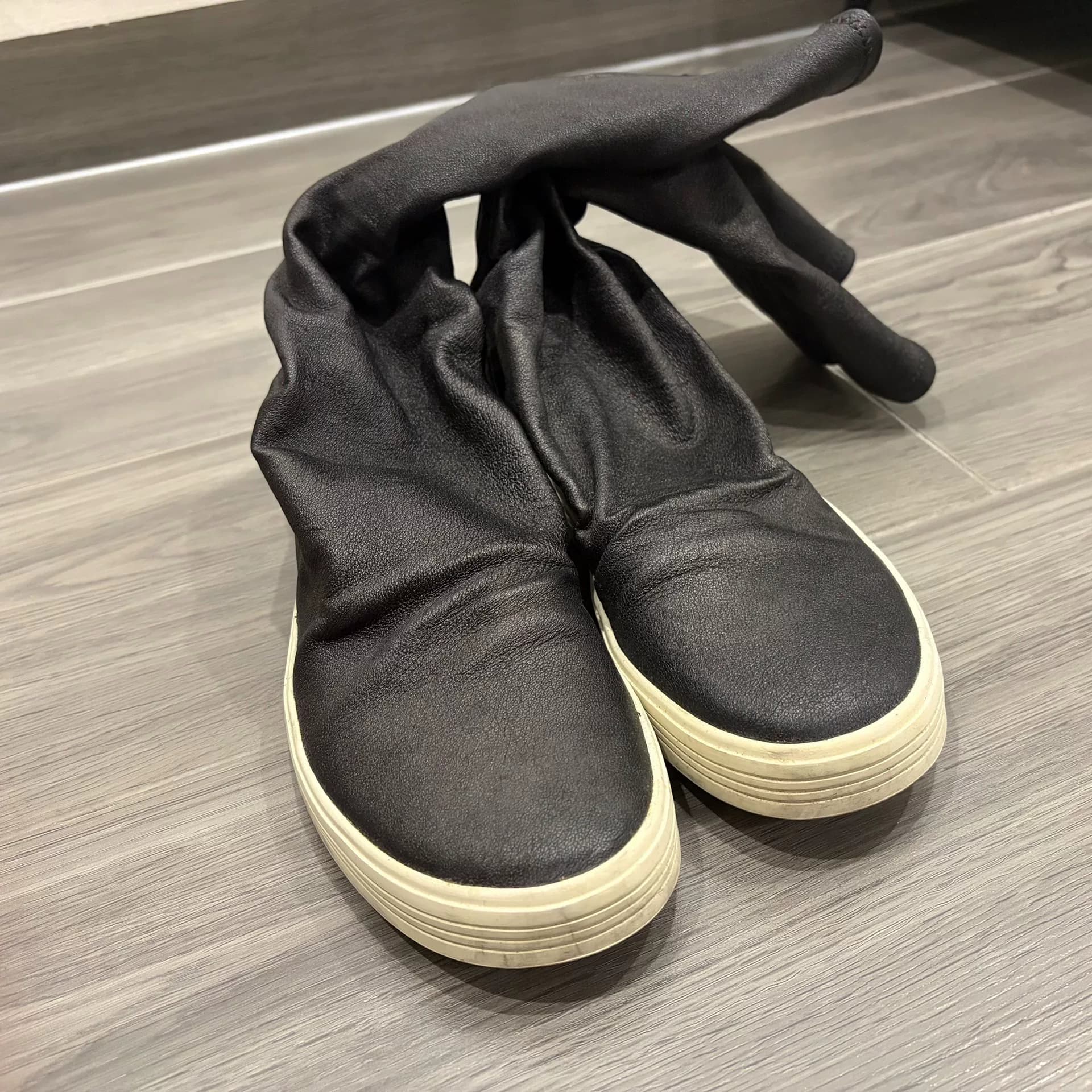 Ботинки RickOwens goddess, размер 40, с оригинальной коробкой, на легкой подошве