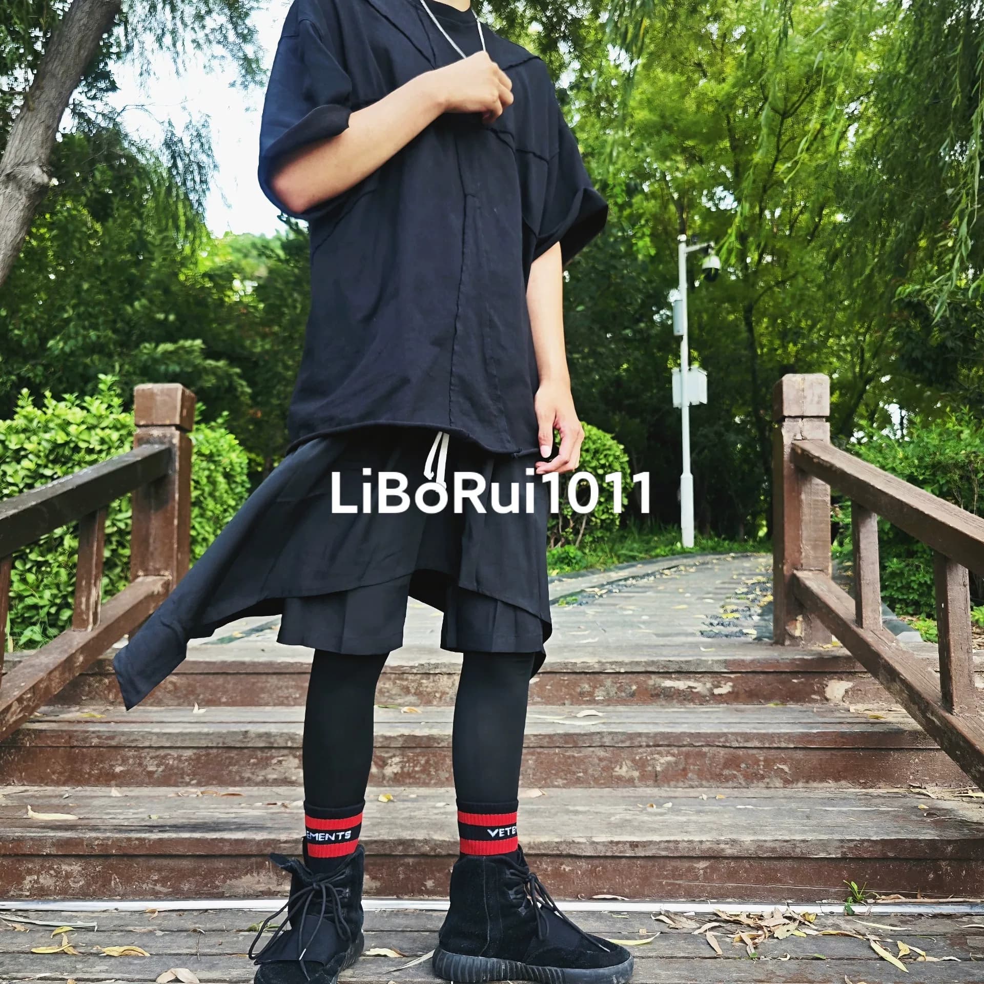 Из пятиточечных рукавов rickowens