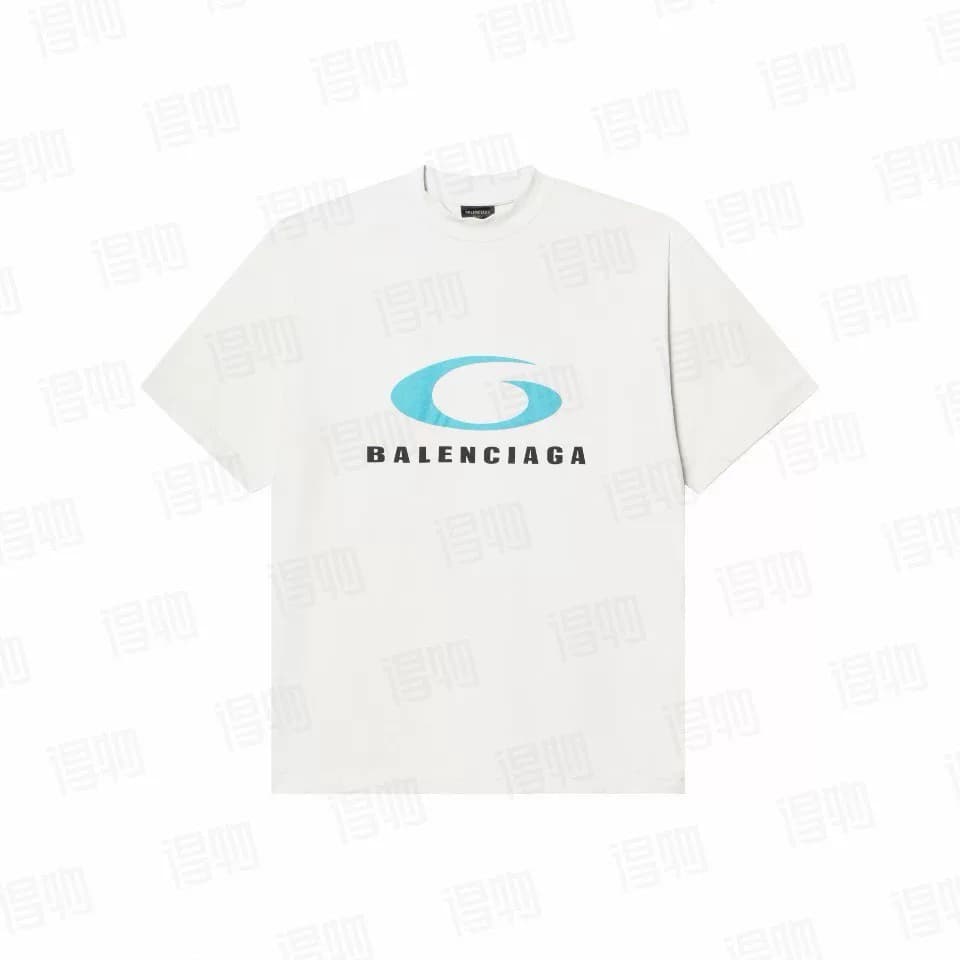 Печать буквенного логотипа Balenciaga Balenciaga SS24 с рисунком
