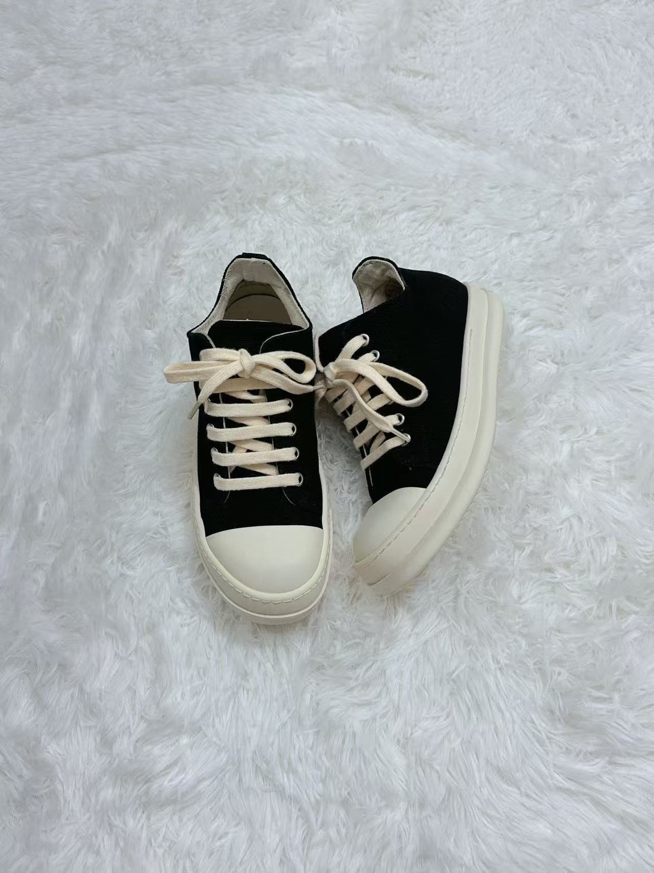 【Классическая комплексная линия】 Rick Owens DRKSHDW Комплексная линия Big Converse Low