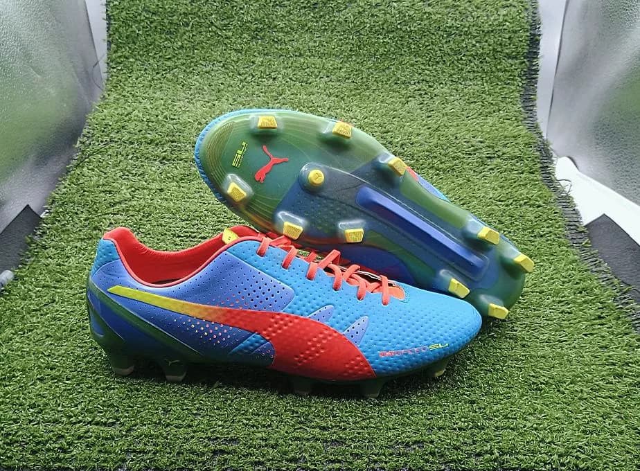 Размер 41 натуральная ультралегкая футбольная обувь Puma с верхом от PUMA evoSPEED I