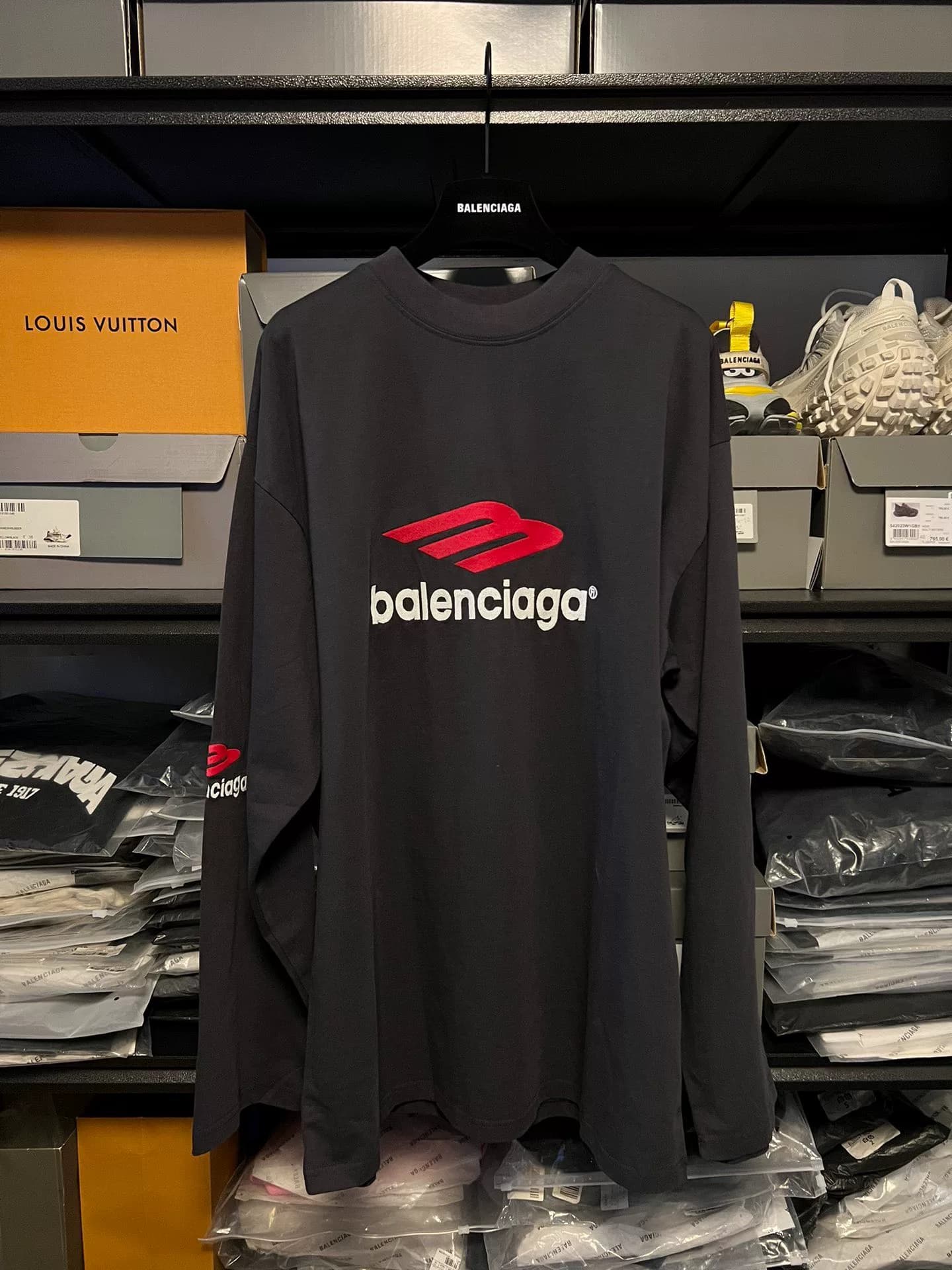 Печать букв с логотипом Balenciaga Balenciaga