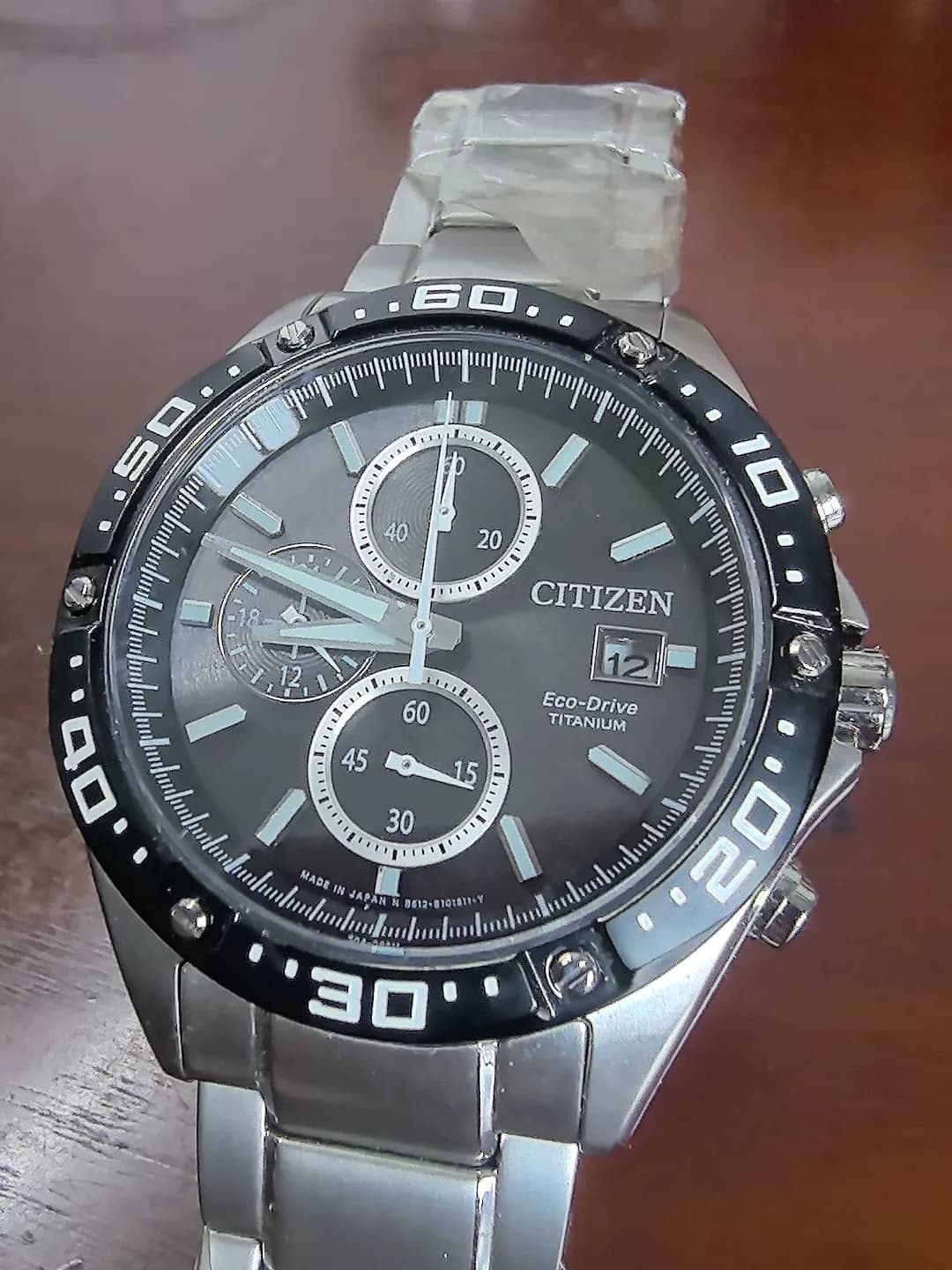 Бывшие в употреблении мужские часы Citizen ECO-DRIVE CA0030-61E eco-kinetic
