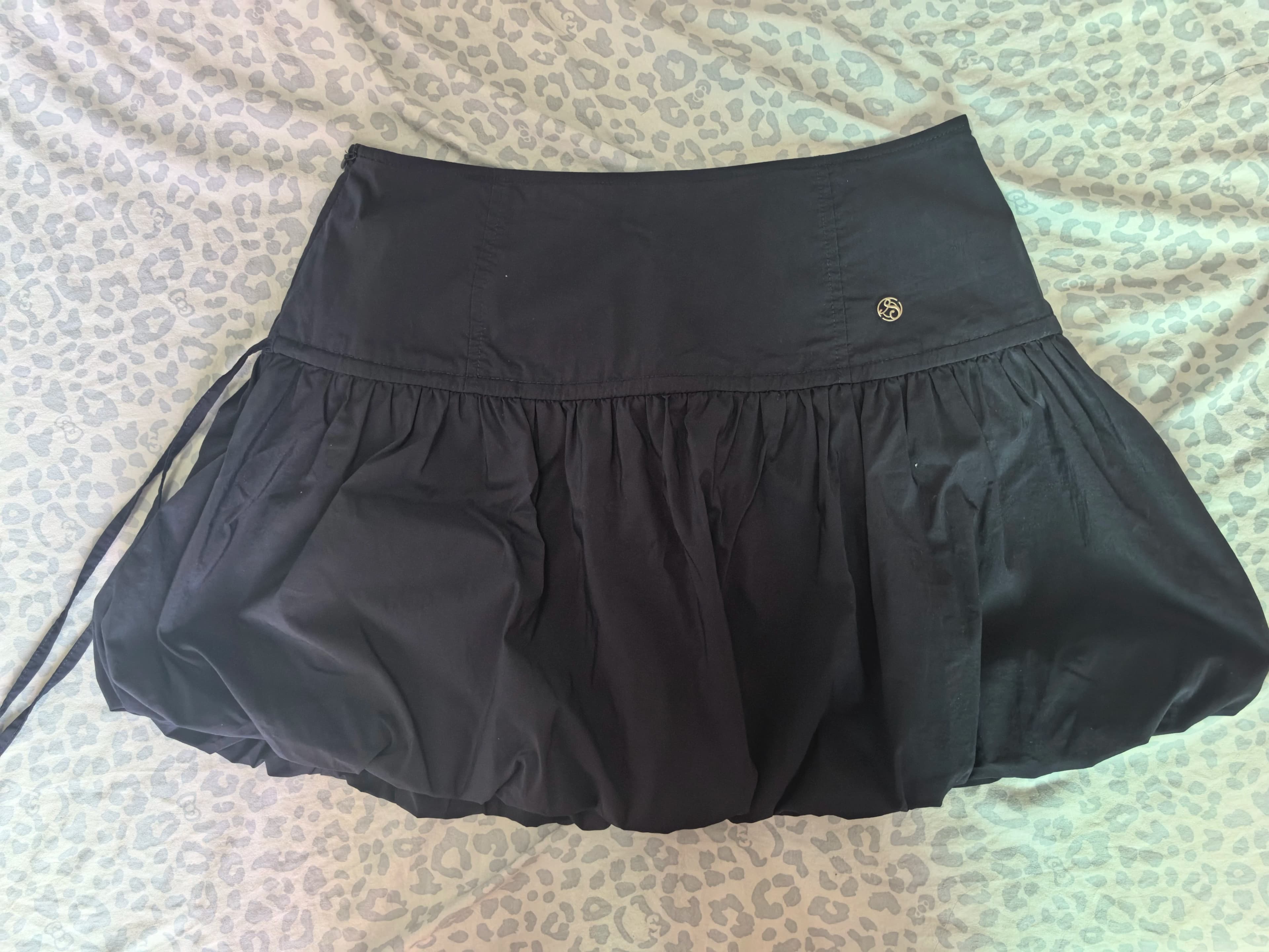 Юбка Semir bud, темно-синяя, большой размер L (165/70 А), 90% новая, с внутренней подкладкой