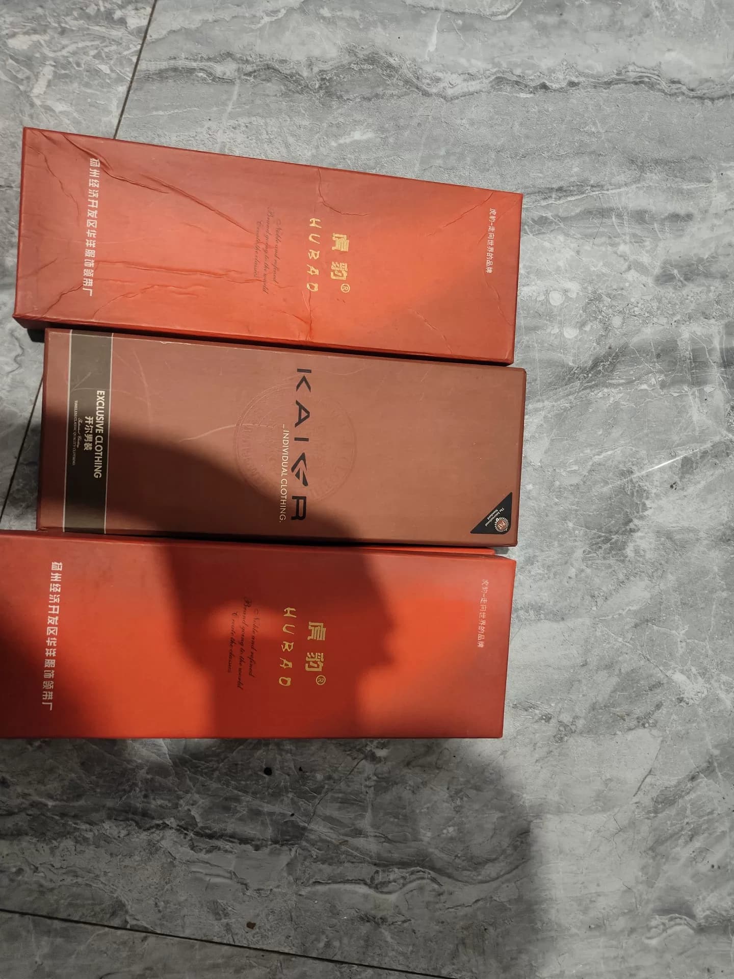 Совершенно новая подарочная коробка Kaier tie, бренд Tiger Leopard, четыре упаковки, оригинальная упаковочная коробка здесь, она никогда не использов…