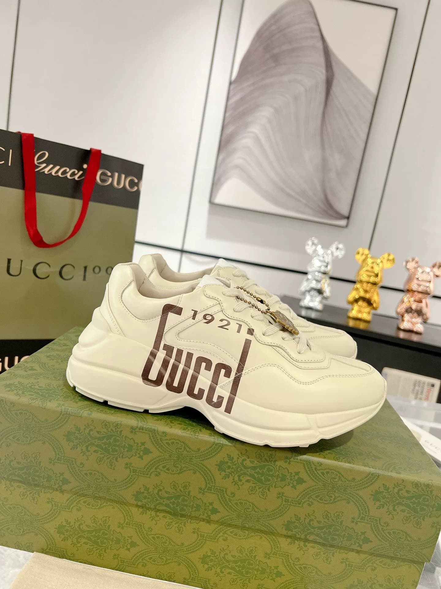 мужская и женская повседневная обувь gucci Gucci daddy shoes