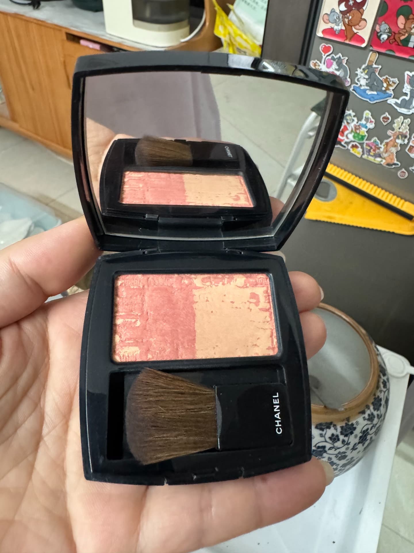 Румяна Chanel Tweed Star Color плетеные из твида Chanel № 20