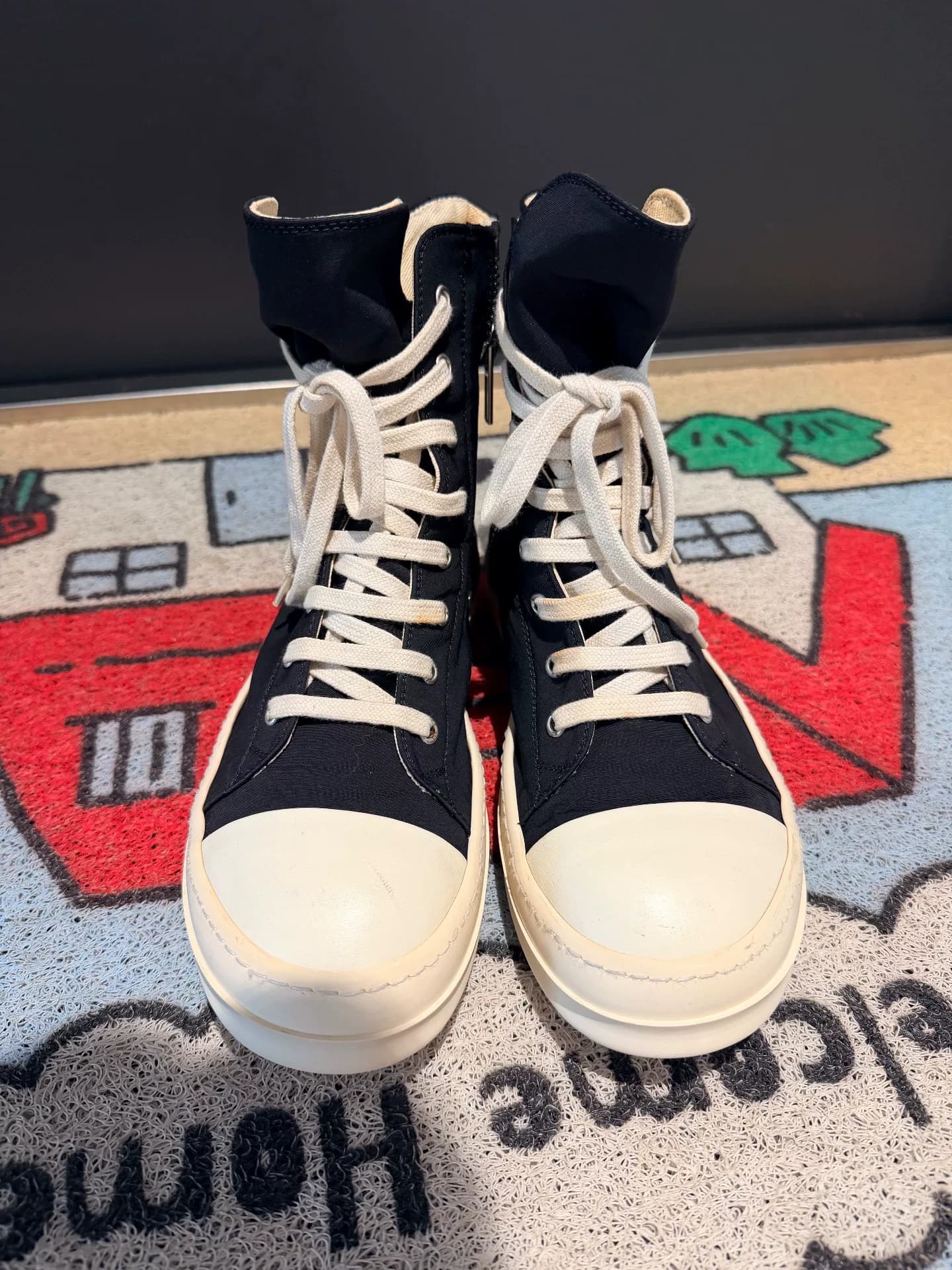 Rick Owens DRKSHDW повседневные шнуровка высокие мужские