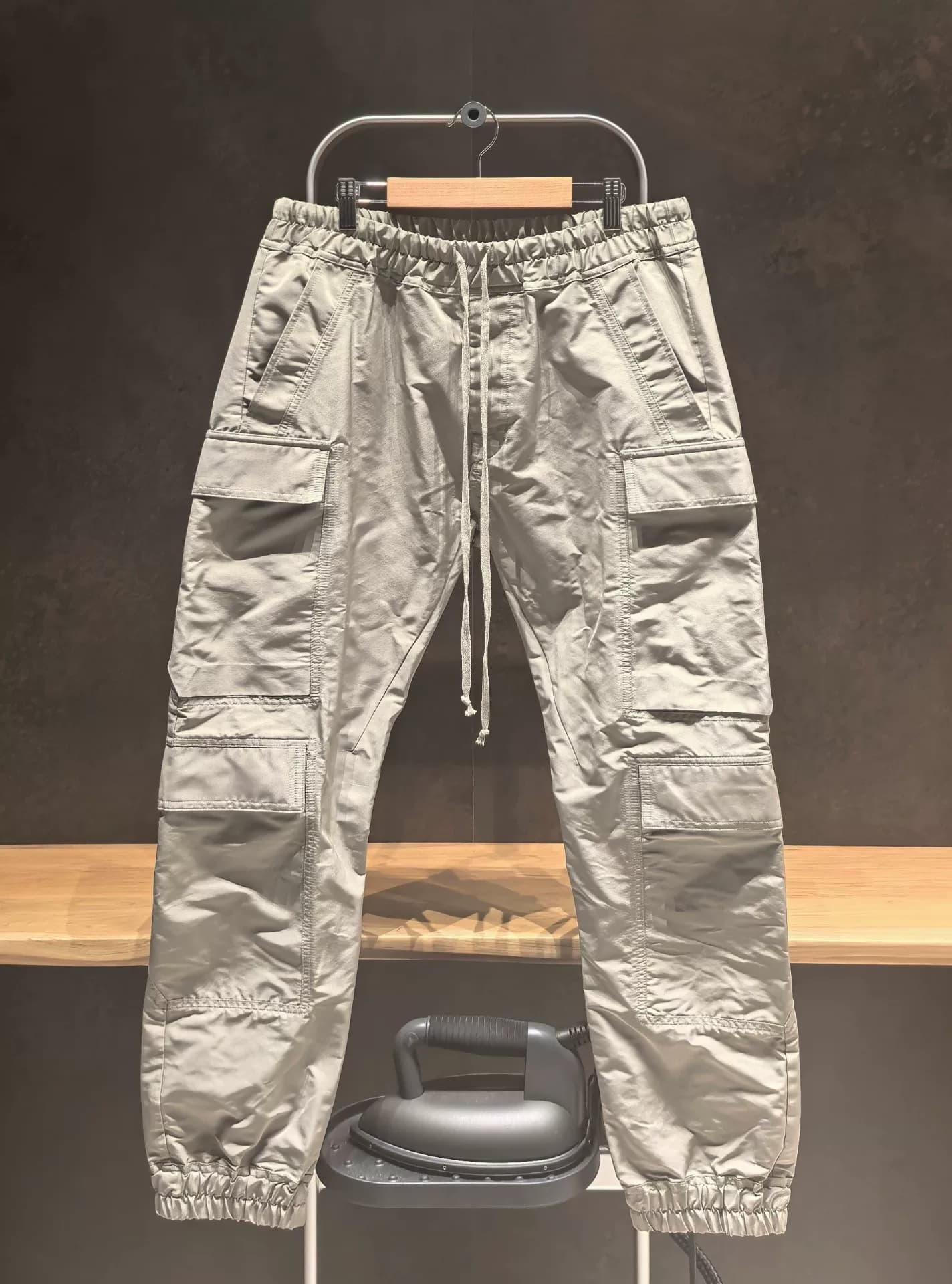 Повседневные брюки Rick Owens 24ss Lido с четырьмя карманами